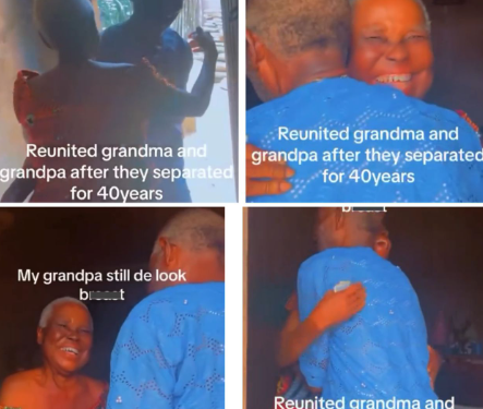 Nigerian man reunites his grandparents 40 years after they separated