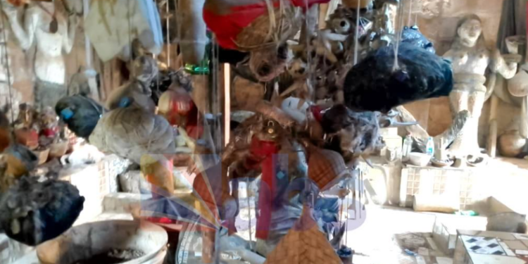 Anambra State Government seals shrine linked to Oke Ite practice, Yahoo plus in Okija (photos)