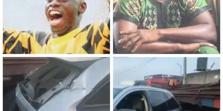Ex-Super Eagles goalkeeper Joseph Dosu escapes death as truck rams into his car in Lagos