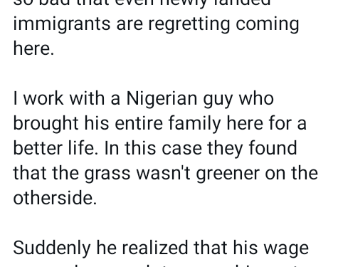 He spent the first months starving so his wife and kids could eat – Canadian man says his Nigerian colleague regrets moving to Canada